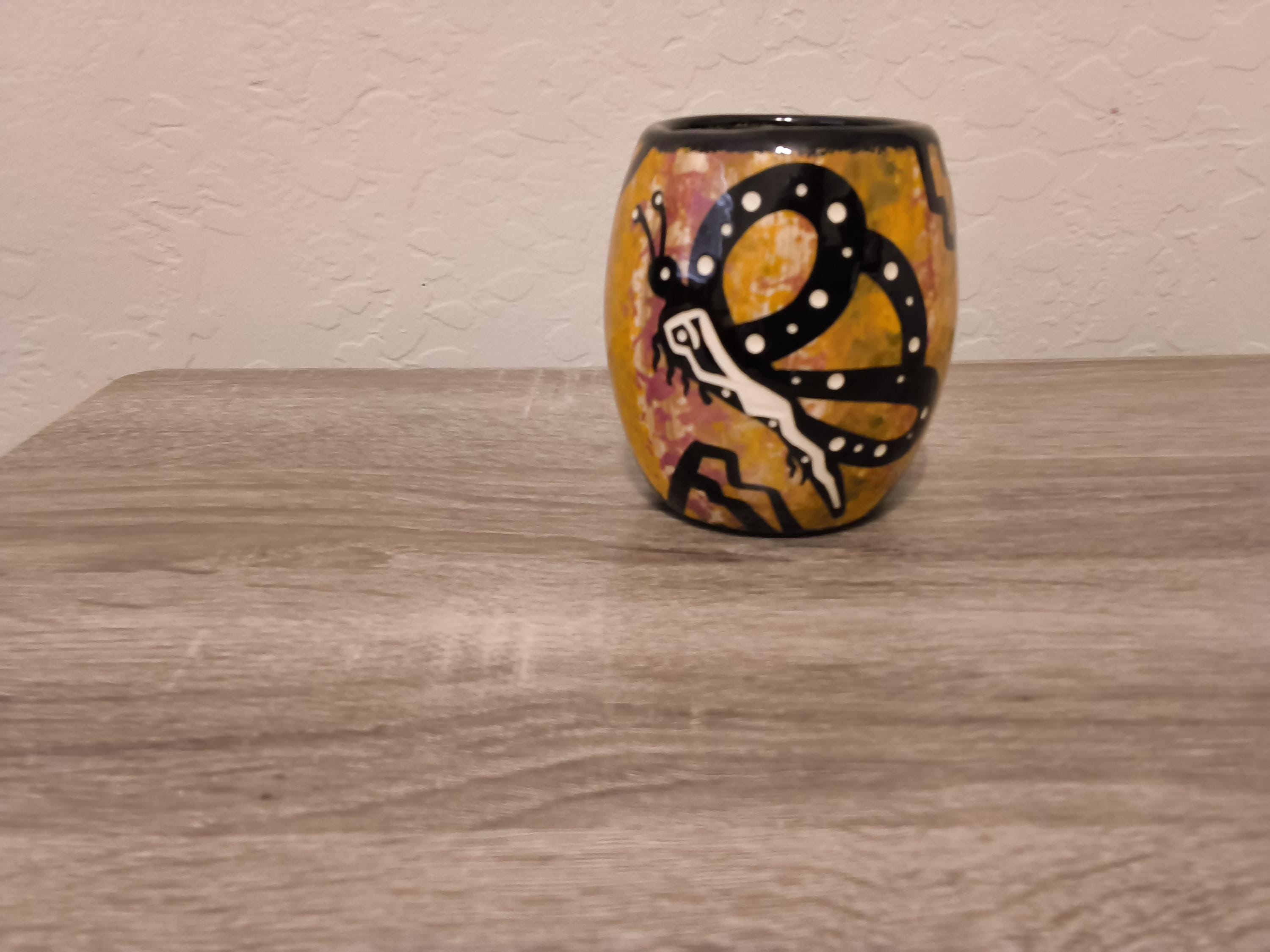 Native american owl cup