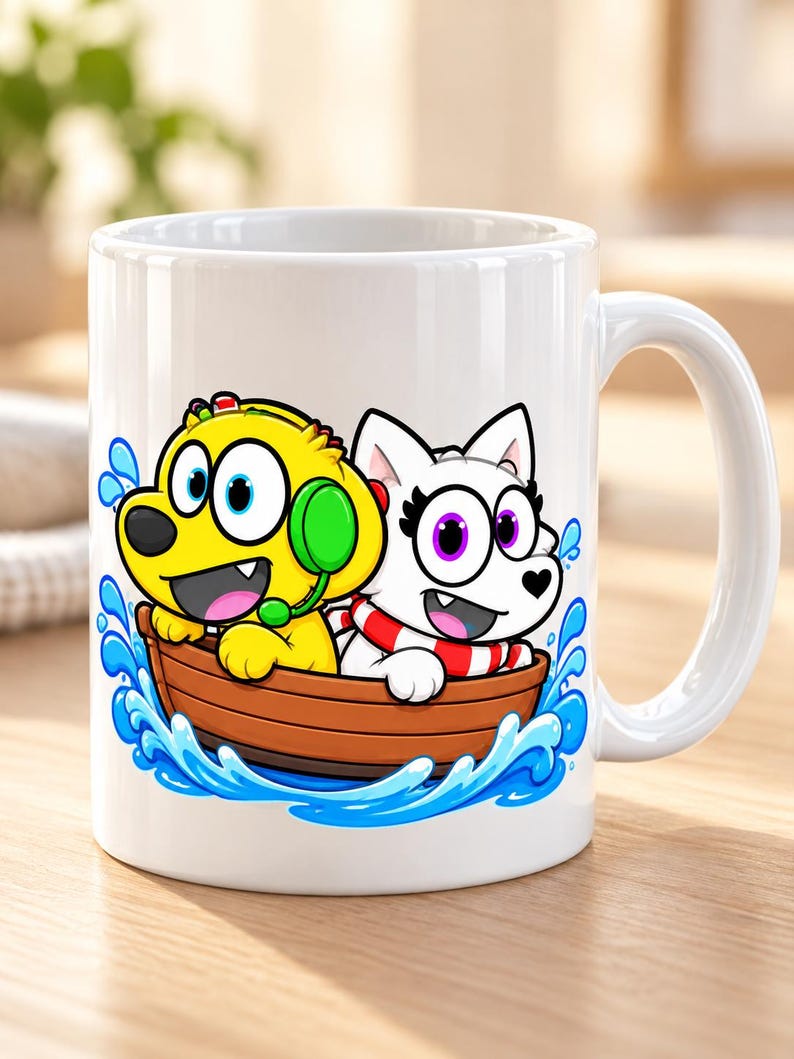 Tyler Cartoon Characters Tyler and Snowi PNG Bundle, Smiling Friends PNG, Cute Cartoon Character ...