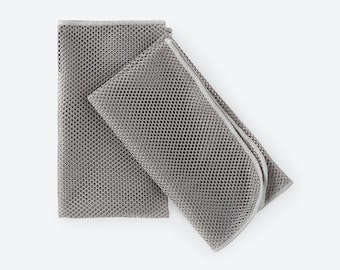 Norwex Dish Cloth 2 Pack - Graphite (46 cm x 50 cm / 18.1" x 19.6")