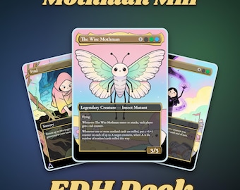 Mothman Mill Proxy Deck Bracket 3  100 Cards + Tokens | Full Commander EDH Deck