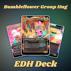 Commander Proxy Deck: Bumbleflower Group Hug 100 Cards + Tokens | EDH Strategy