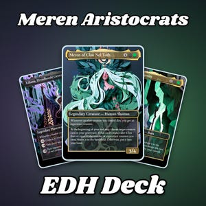 Deck Proxy de Meren do Clã Nel Toth Aristocratas | 100 cartas para Commander EDH de MTG