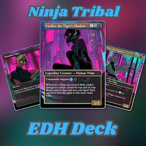 Ninja-Commander-Deck mit Yuriko, dem Schatten des Tigers | 100-Karten-EDH