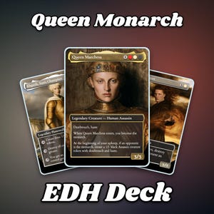 Commander Deck Proxy Queen Marchesa, 108-Card Mardu EDH