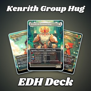 Kenrith Group Hug Proxy Deck Bracket 3  100 Cards + Tokens | Full Commander EDH Deck