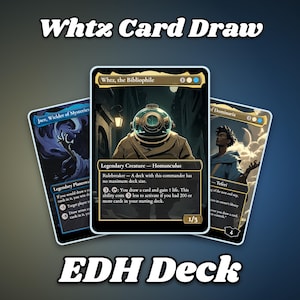 Commander Proxy Deck, Whtz The Bibliophile Card Draw EDH