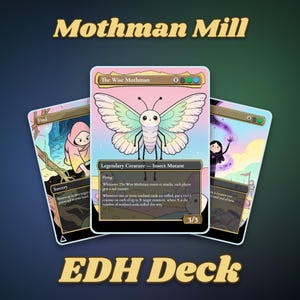 Mothman Mill Commander Proxy-Deck | 101 Karten für EDH
