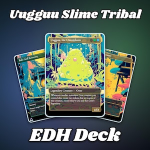 Uugguu The Omniplasm Ooze Tribal Proxy Deck | 100-Card MTG Commander EDH