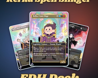 Kefka Spell Slinger Proxy Deck Bracket 3  100 Cards + Tokens | Full Commander EDH Deck