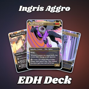 Commander Proxy Deck, Ingris Stingerquill 108-Card Rakdos Aggro