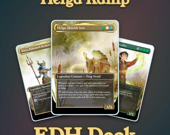 Helga Ramp Proxy Deck 100 Cards + Tokens | Full Commander EDH Deck