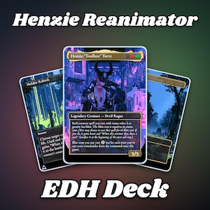Henzie Proxy Deck, 100-Card Reanimator Commander EDH Graveyard