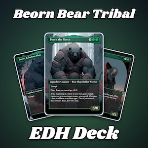 Bear Commander-lek, 100-korts grön tribalproxy