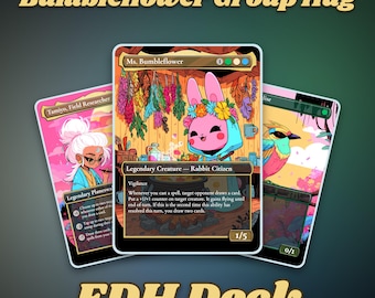 Bumbleflower Group Hug Proxy Deck 100 Cards + Tokens | Full Commander EDH Deck