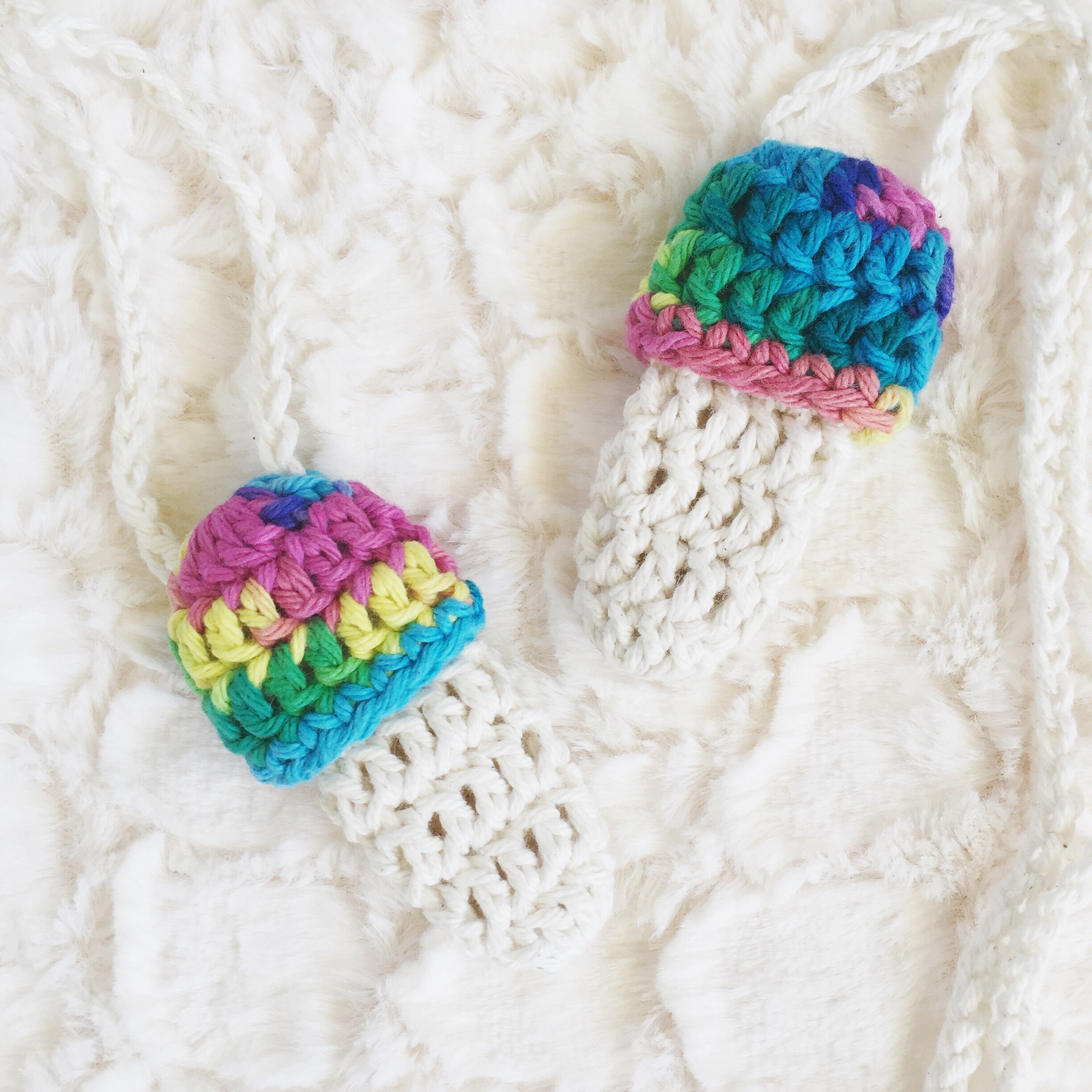 Crochet Pattern Mushroom Lighter Holder Easy Beginner Etsy