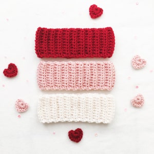 Crochet Pattern Cozy Ribbed Headband Pom-Pom Instructions Included Easy, Beginner Crochet PDF Instant Download Noelebelle DIY image 4