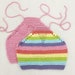 Crochet Pattern Pastel Rainbow Halter Top Easy, Beginner Pattern ...