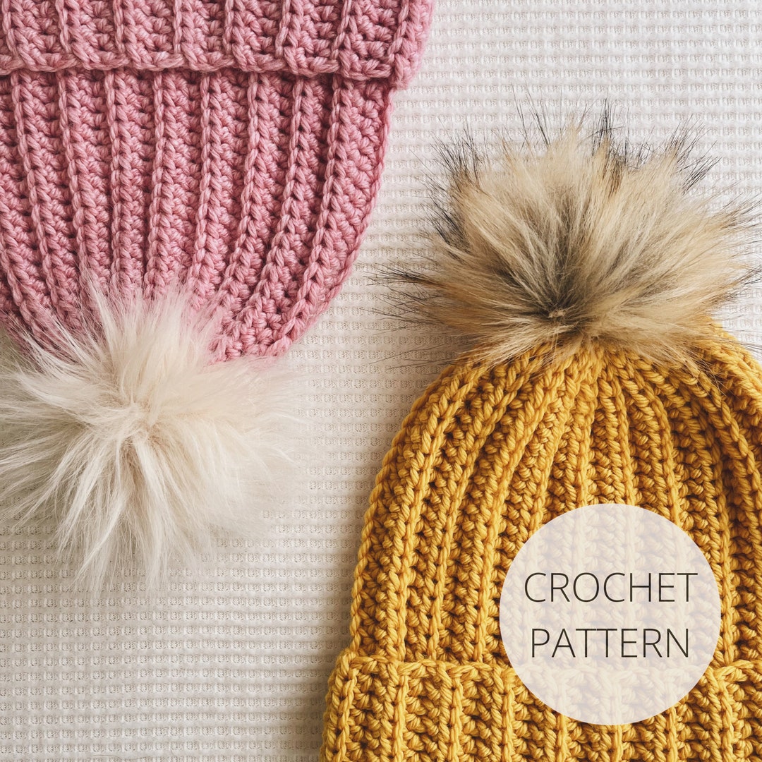 Crochet Pattern - Cozy Campfire Beanie - Baby, Toddler, Child & Adult ...