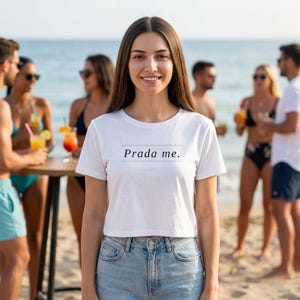 Prada Crop Top - Etsy