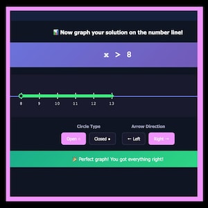 Digital Inequality Solver Interactive