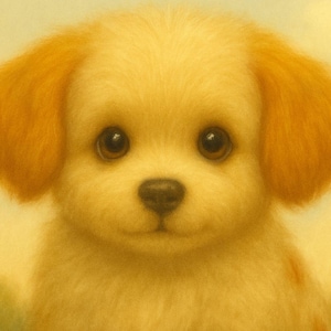 キャバプーの子犬の本（PDF）、2～7歳のお子様向けの印刷可能な犬の物語、おやすみ前の物語のデジタルダウンロード、子犬好きへのギフト