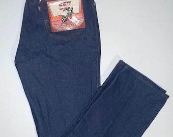 Vintage Levi’s 557 Straight Leg Blue Jeans 34x 34 Cowboy Western