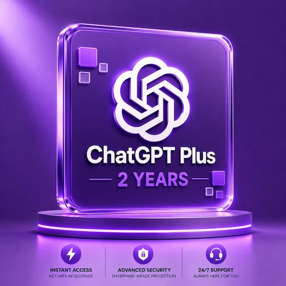 ChatGPT Plus Shared Access | Latest GPT Models | 24 Months | Digital Delivery