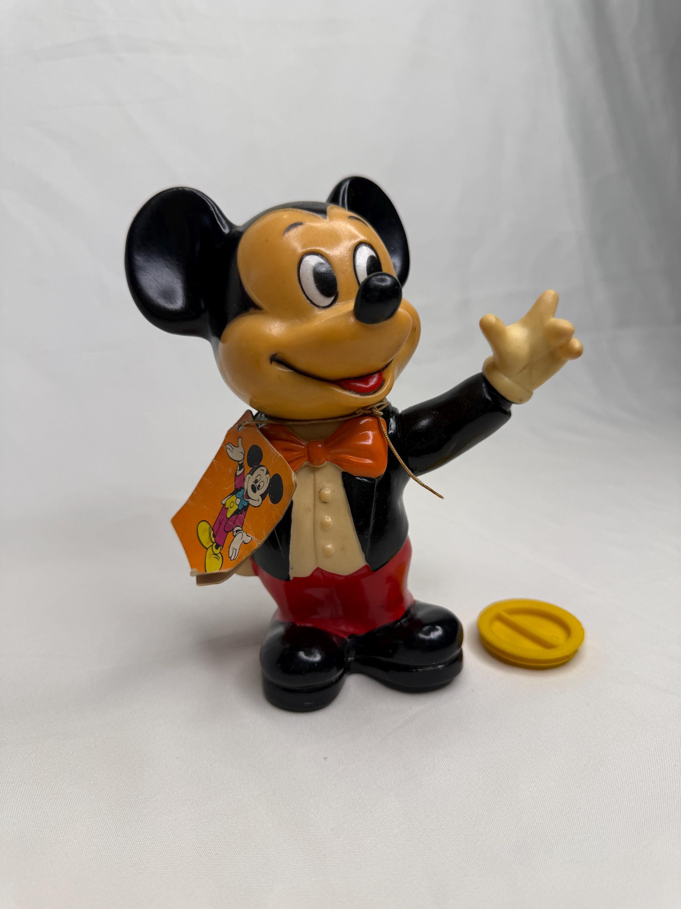 Vintage Mickey Bank - Etsy