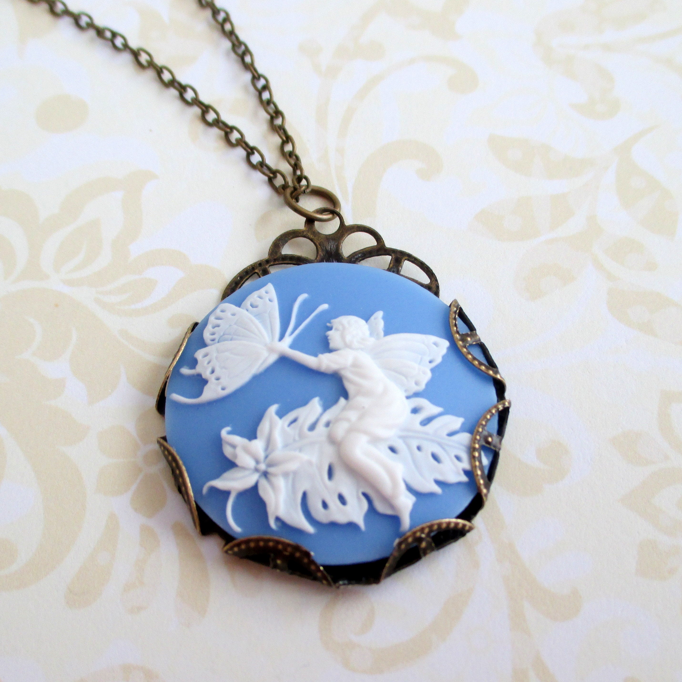 Fairy necklace / Faerie jewelry / Fantasy accessories / Art Etsy