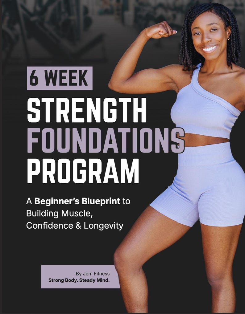 Beginner Workout Plan for Women | 6 Week Strength Training Program ...