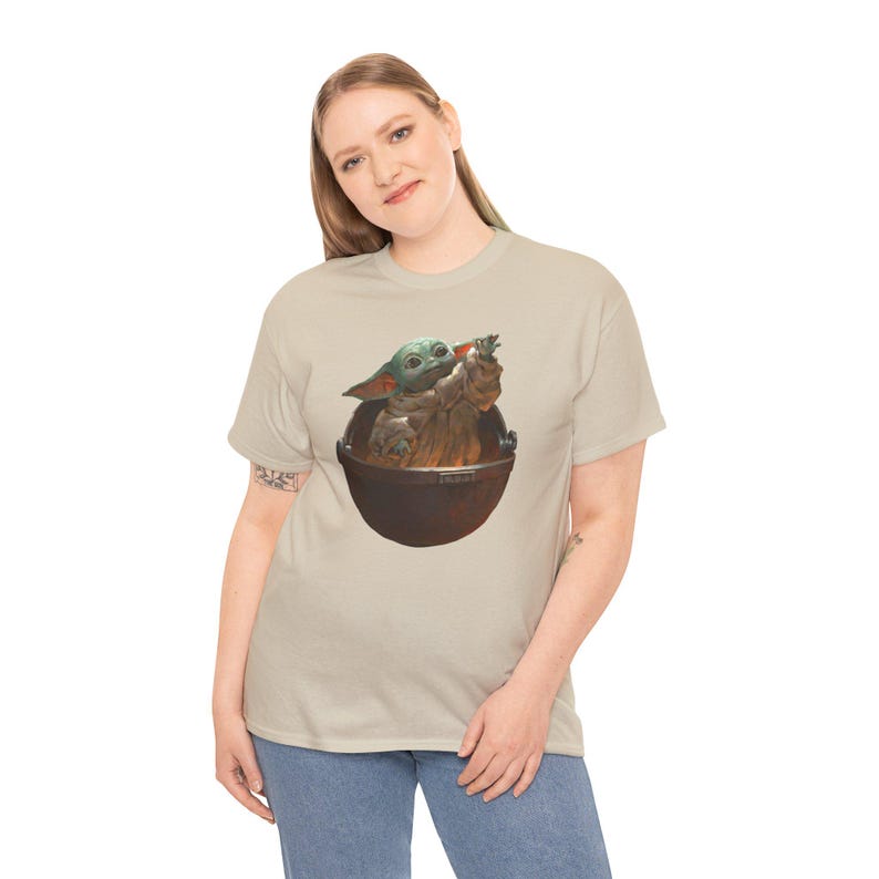 Vintage Star Wars The Mandalorian And Grogu Shirt, Grogu Bounty Hunter Shirt, 90s Style Star Wars Shirt, Baby Yoda Tee, Mandalorian Shirt image 12