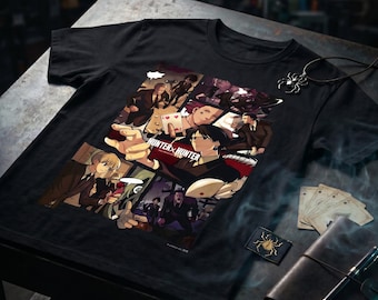 Vintage - Camiseta de anime y manga, camiseta de anime, camiseta para amantes del anime, camiseta gráfica de anime, camiseta de manga, anime japonés