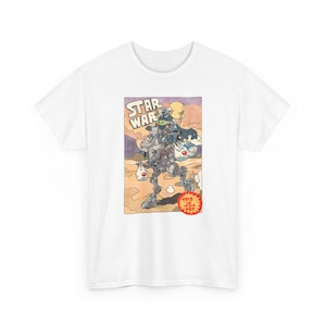 Vintage Star Wars The Mandalorian And Grogu Shirt, Grogu Bounty Hunter Shirt, 90s Style Star Wars Shirt, Baby Yoda Tee, Mandalorian Shirt image 4