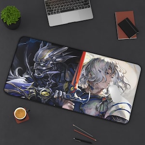 Tappetino da scrivania di Cecil, Cavaliere Oscuro a Paladino di Final Fantasy IV (FF4)