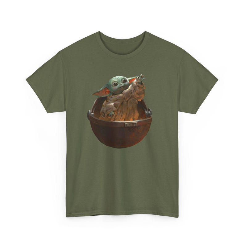 Vintage Star Wars The Mandalorian And Grogu Shirt, Grogu Bounty Hunter Shirt, 90s Style Star Wars Shirt, Baby Yoda Tee, Mandalorian Shirt image 7