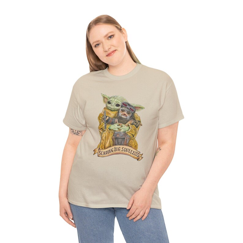 Vintage Star Wars The Mandalorian And Grogu Shirt, Grogu Bounty Hunter Shirt, 90s Style Star Wars Shirt, Baby Yoda Tee, Mandalorian Shirt image 12
