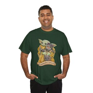 Vintage Star Wars The Mandalorian And Grogu Shirt, Grogu Bounty Hunter Shirt, 90s Style Star Wars Shirt, Baby Yoda Tee, Mandalorian Shirt image 10