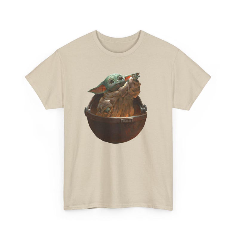 Vintage Star Wars The Mandalorian And Grogu Shirt, Grogu Bounty Hunter Shirt, 90s Style Star Wars Shirt, Baby Yoda Tee, Mandalorian Shirt image 2