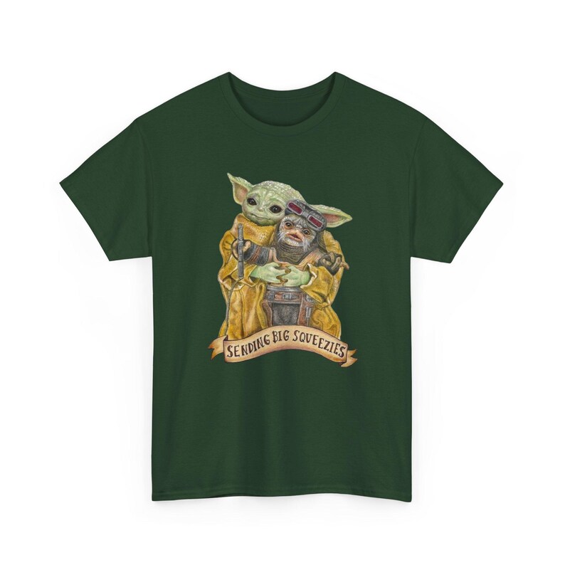 Vintage Star Wars The Mandalorian And Grogu Shirt, Grogu Bounty Hunter Shirt, 90s Style Star Wars Shirt, Baby Yoda Tee, Mandalorian Shirt image 6