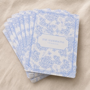 Hochzeit Spielkarten Gästebuch Alternative, personalisierte Gastnachricht Karten, Hochzeitsratschläge, Schild in Andenken, einzigartiges Hochzeitsgeschenk