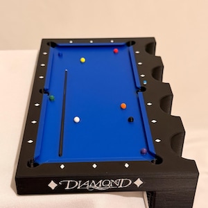 Diamond Billiards Pool Cue Holder
