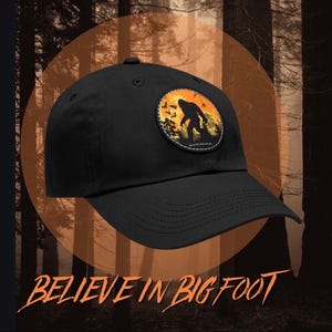 Big Foot/Sasquatch Patch-hatt (olika hattfärger finns)
