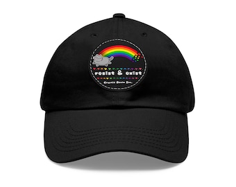 Gorra con parche "Resistir y Existir" por los derechos LGBTQ+ (disponible en diferentes colores).