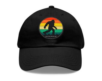 Gorra con parche de Pie Grande/Sasquatch (disponible en diferentes colores)