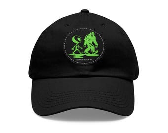 Gorra con parche de Alien y Pie Grande (disponible en diferentes colores)