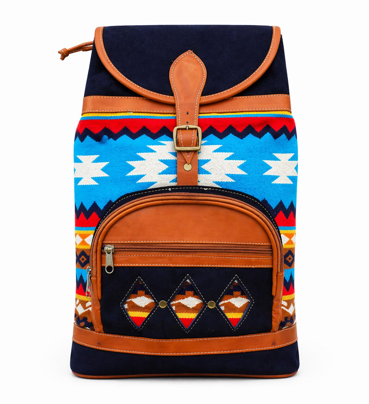 Ecuador Leather Backpack - Etsy display picture 3