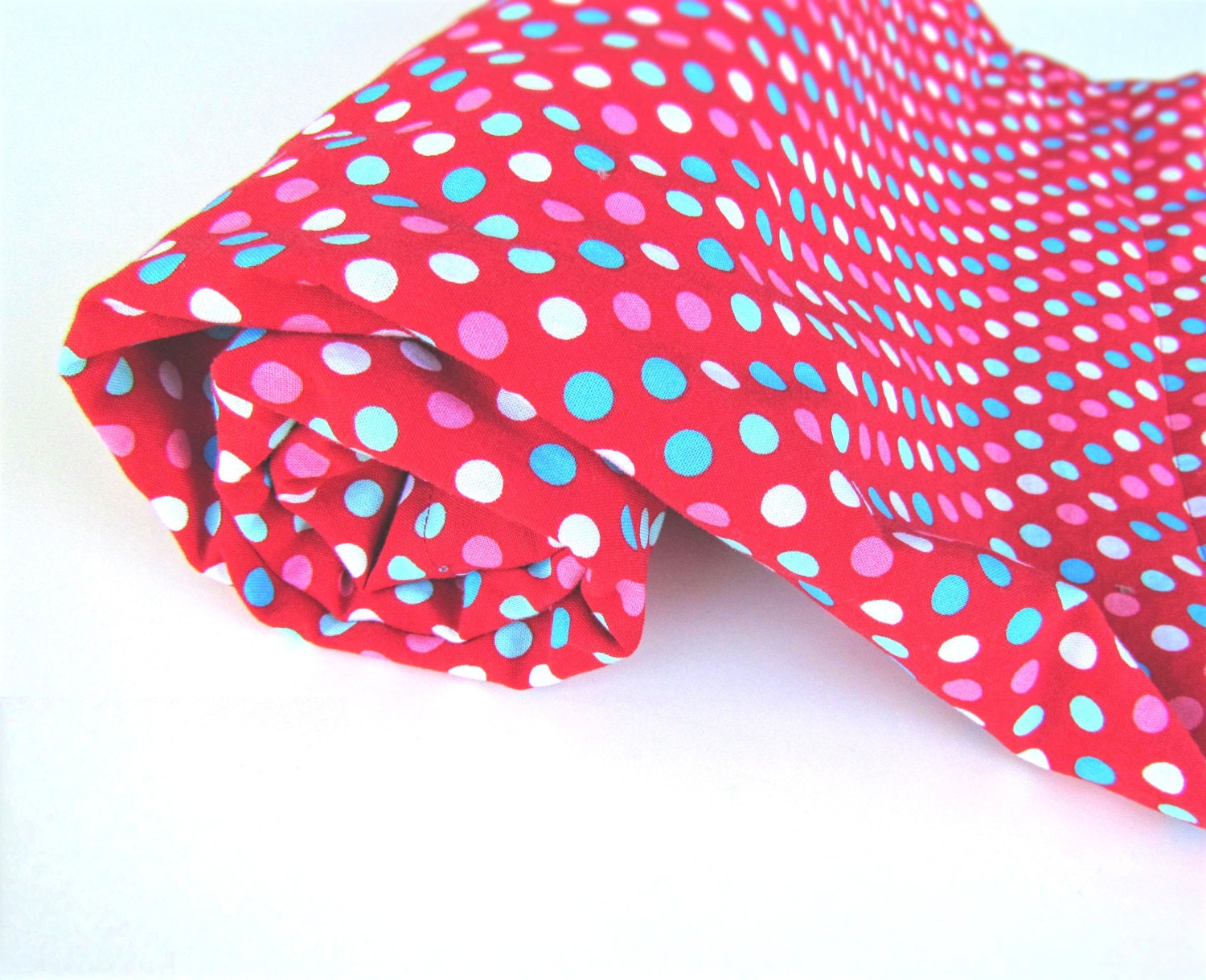 SALE Red Polka Dot Blanket Teal Polka Dot Blanket with Etsy