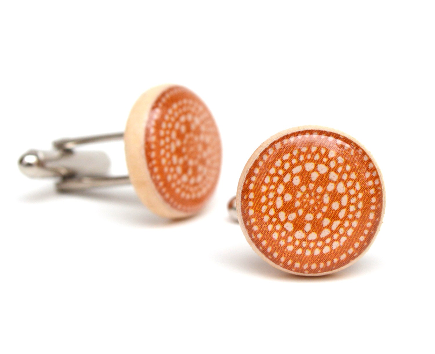 Orange Cuff Links. Orange Cufflinks. boyfriend gift Gift for Etsy