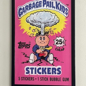 Póster de Garbage Pail Kids Adam Bomb OS1 (28 x 43 cm) – Arte de fans de Topps