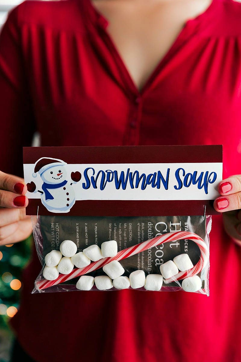 It is a picture of Snowman Soup Free Printable Bag Toppers intended for labels free It is a photo of Snowman Soup Free Printable Bag Toppers intended for labels free